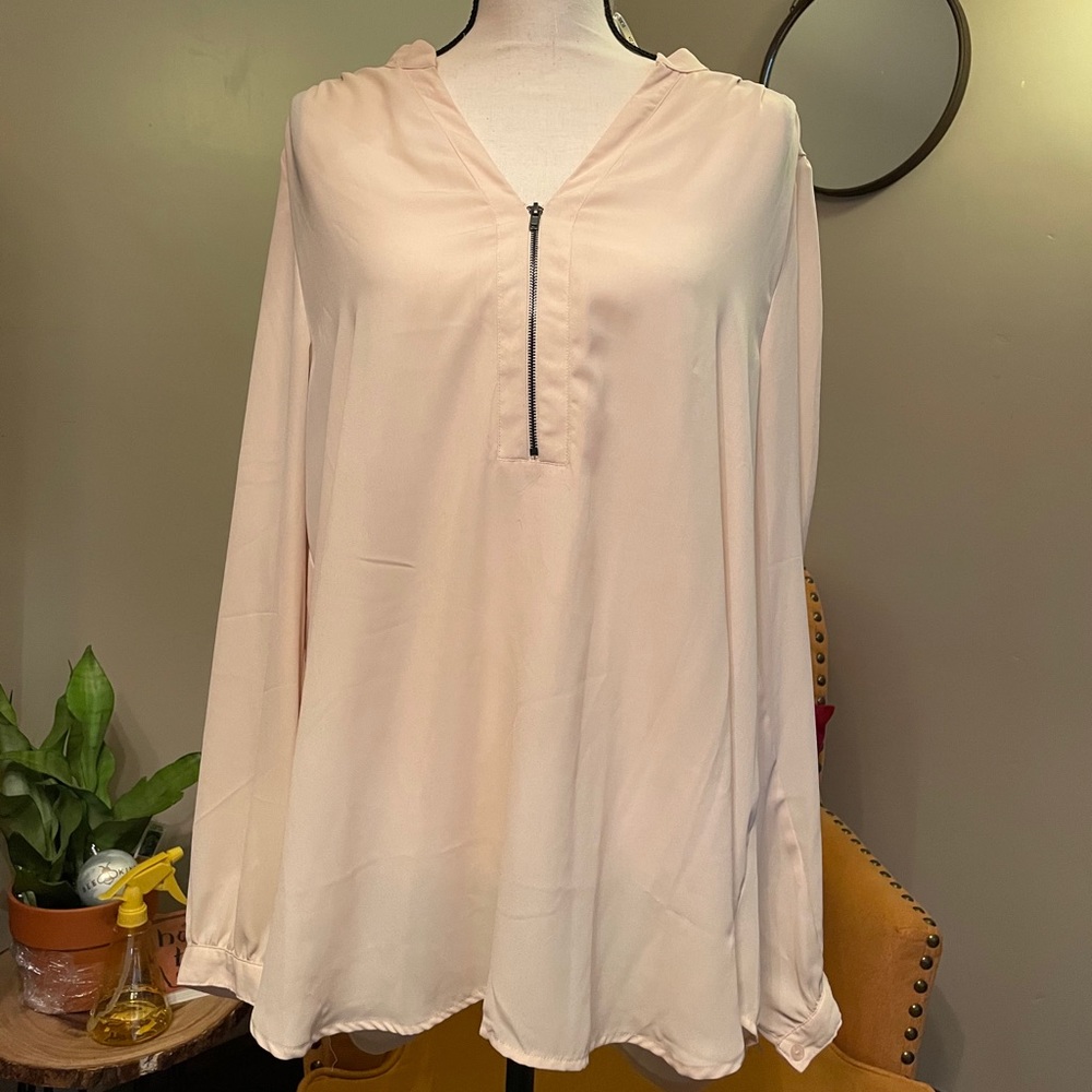 Light pink blouse